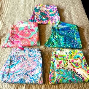 Lilly Pulitzer Bundle - 5 Pairs of Kelly Skinny Ankle Pants
